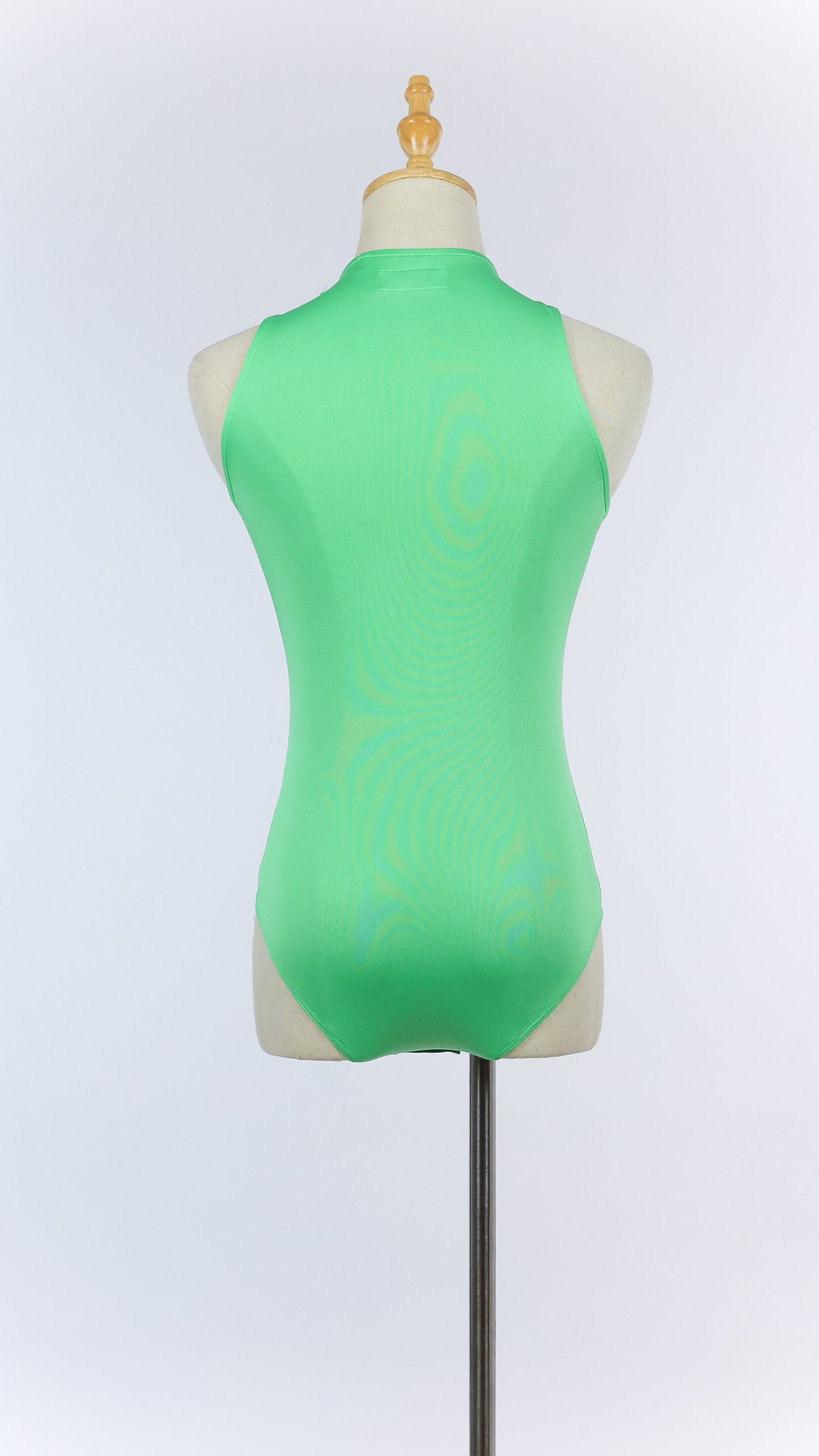 Green Sleeveless Bodysuit