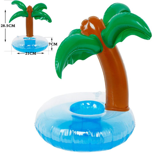 Inflatable Palm Tree Cup Holder