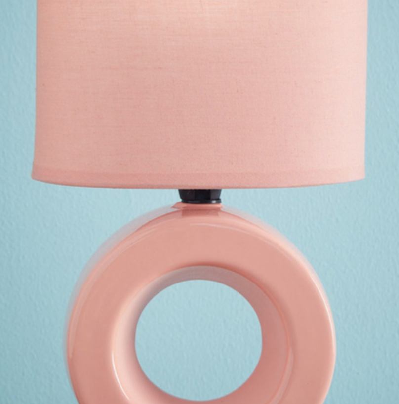 Pink Retro Table Lamp