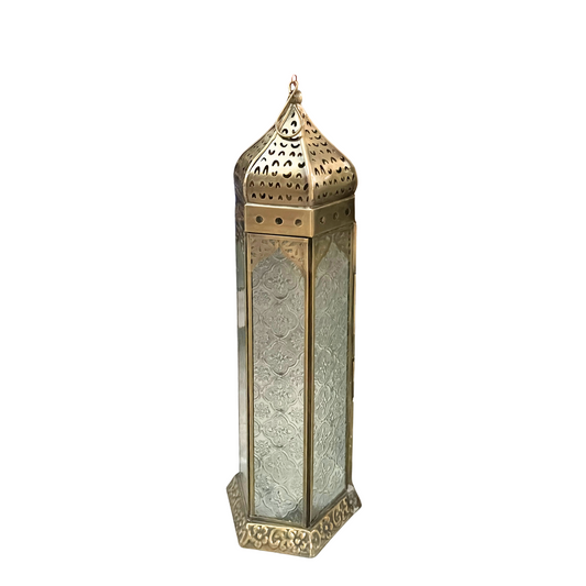 Tall Brass Lanterns