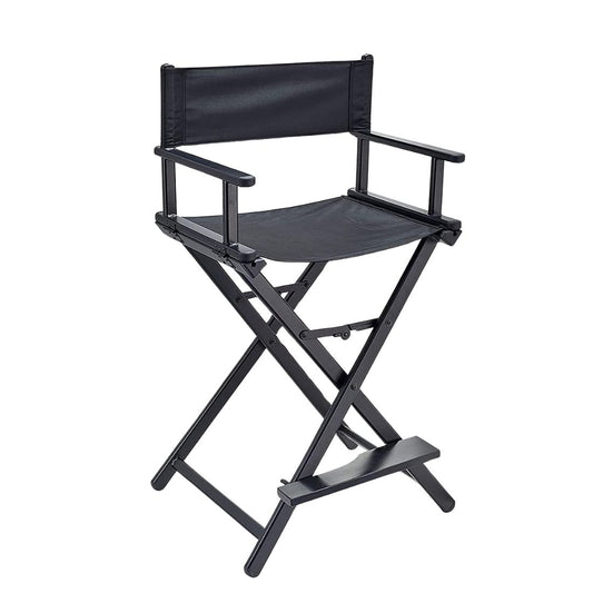 Black Foldable Director Chair