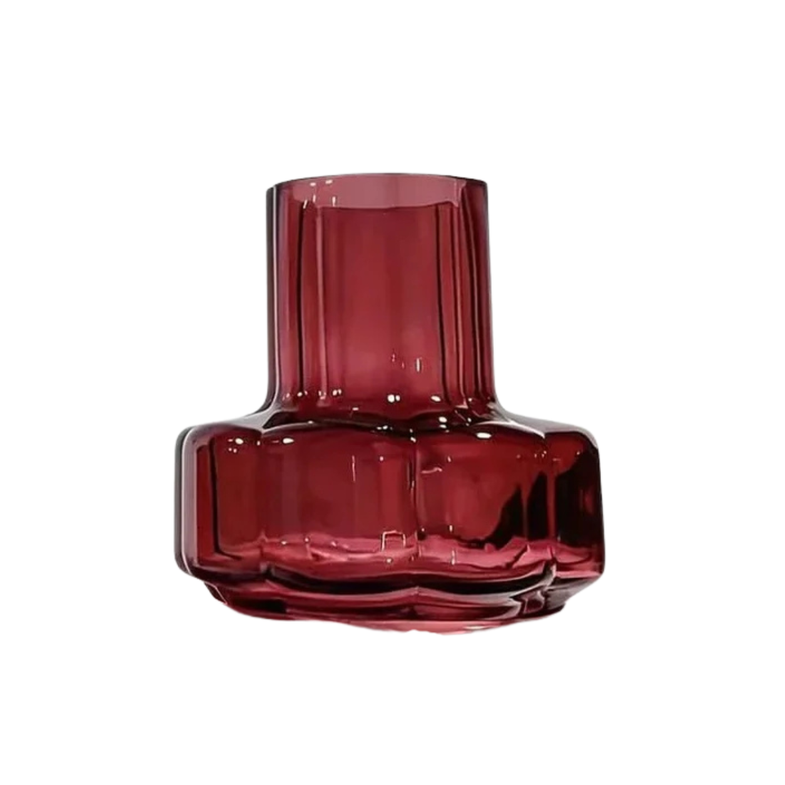 Maroon Vase