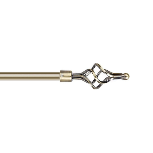 Extendable Brass Curtain Rod