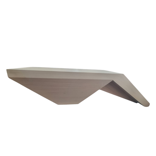 Wooden Asymmetric Bench