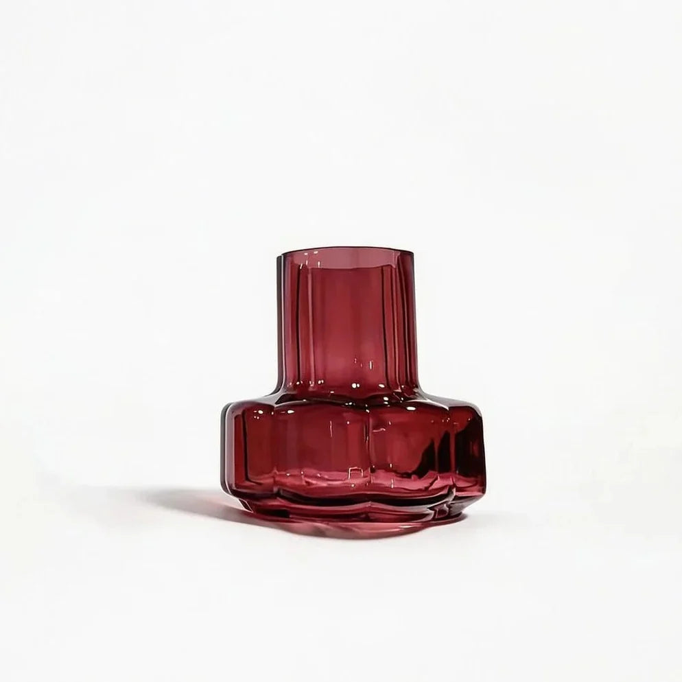 Maroon Vase