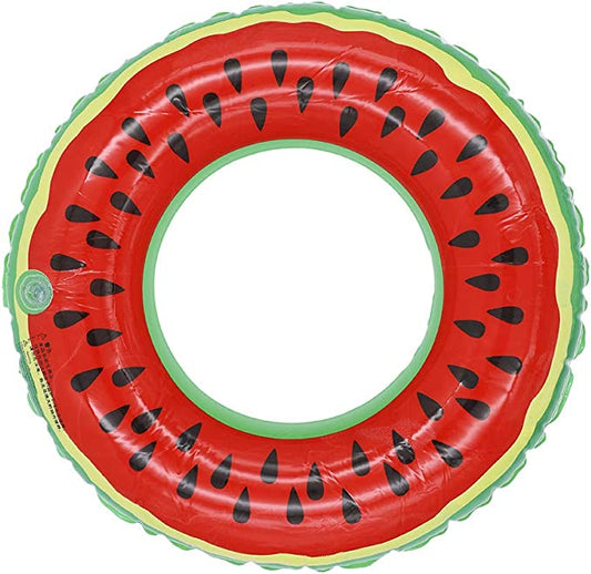 Watermelon Print Inflatable Ring