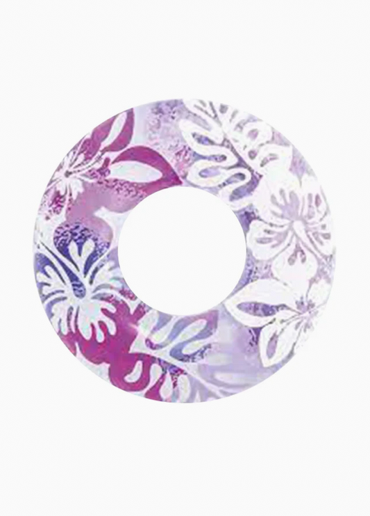 Floral Print Inflatable Ring