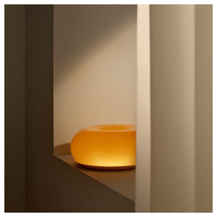 Retro Orange Table/Wall Lamp