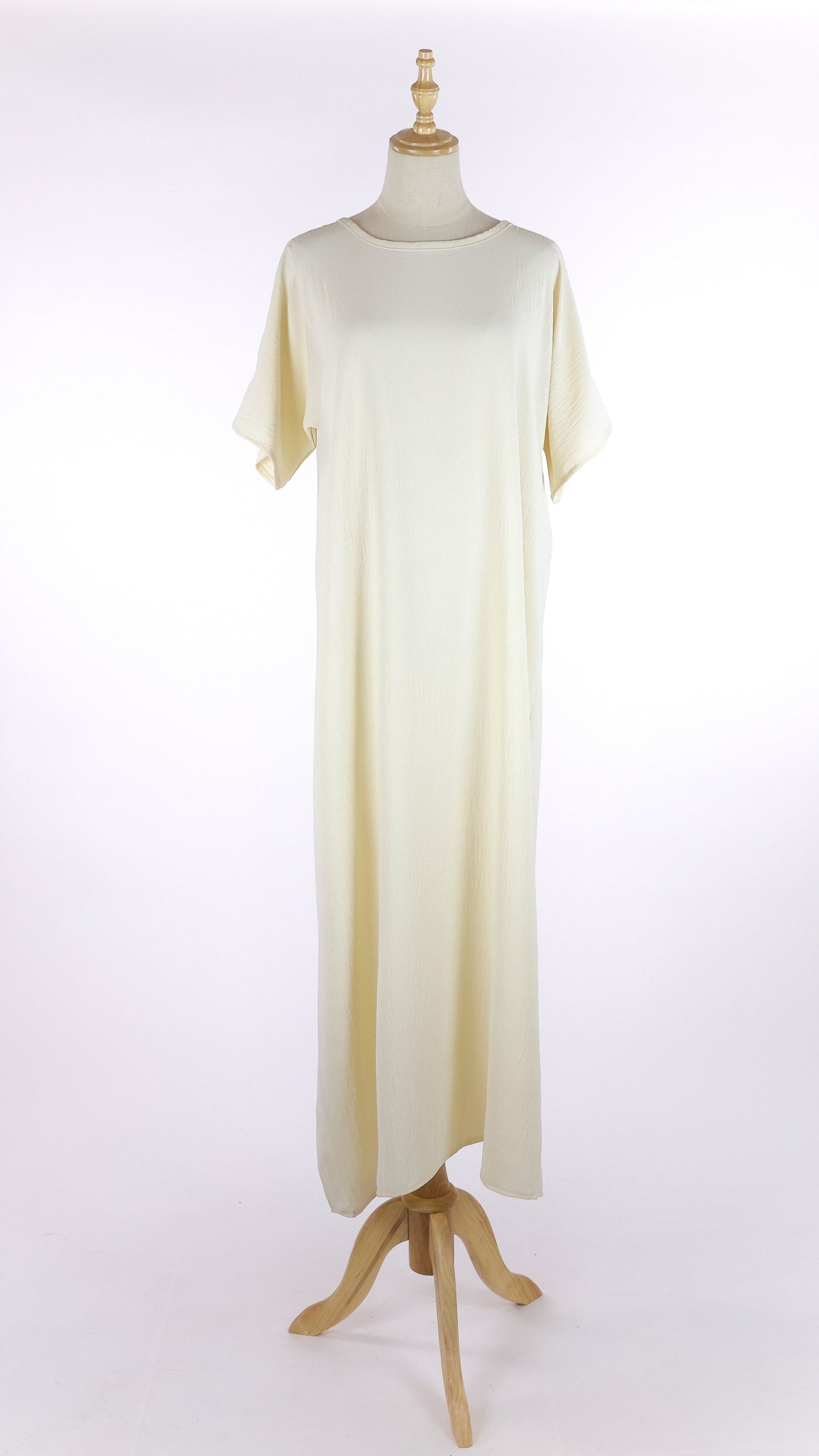 Cream Abaya Under Dress