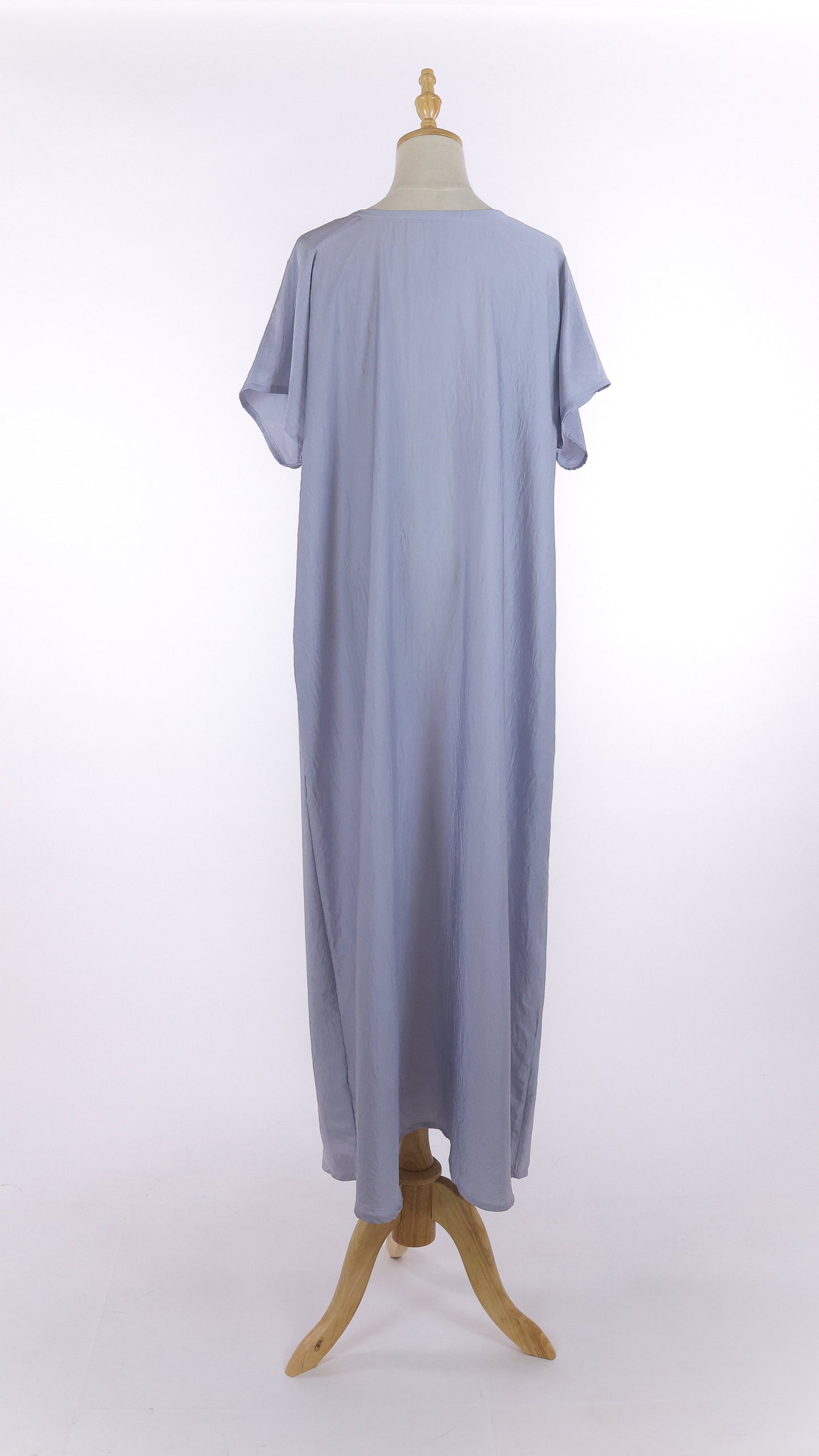 Silver Abaya Under Dress