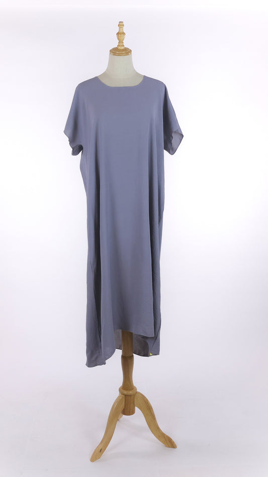 Light Blue/Grey Abaya Under Dress